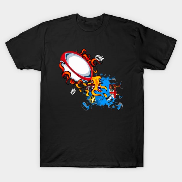 Fiji Rugby T-Shirt by soufyane